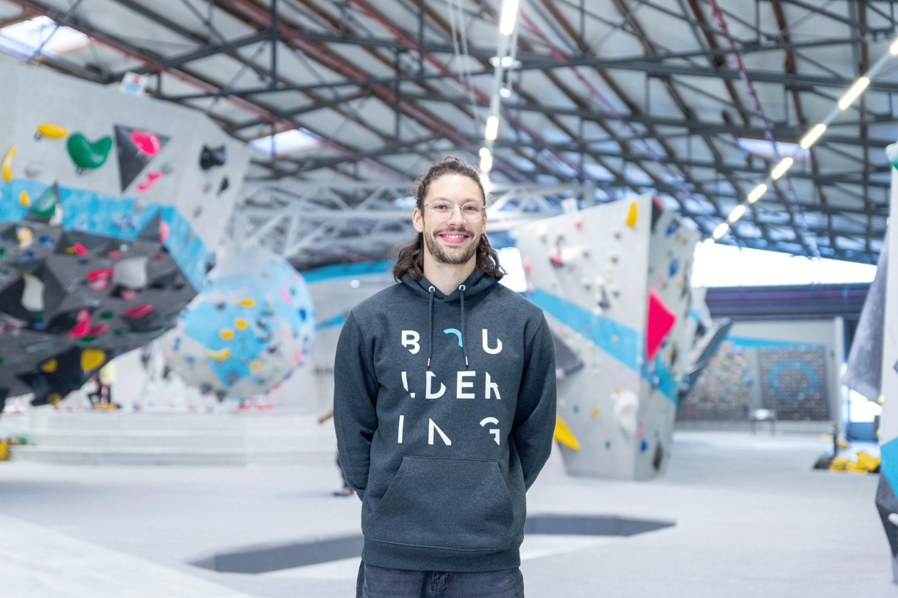 Lukas Kaltwasser Operative Leitung Café und Kundenservice Boulderwelt Hamburg