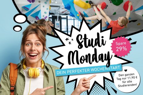 Jeden Montag (außer Feiertage): nur 11,90 € für Studierende